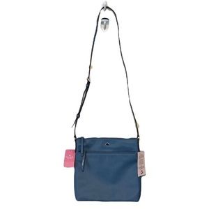 Kate Spade Jae Flat Crossbody Baltic Blue